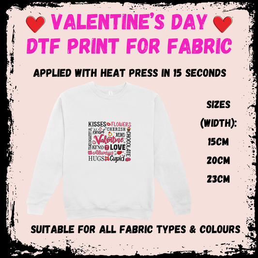 Valentine's DTF - Valentine's Day Wording