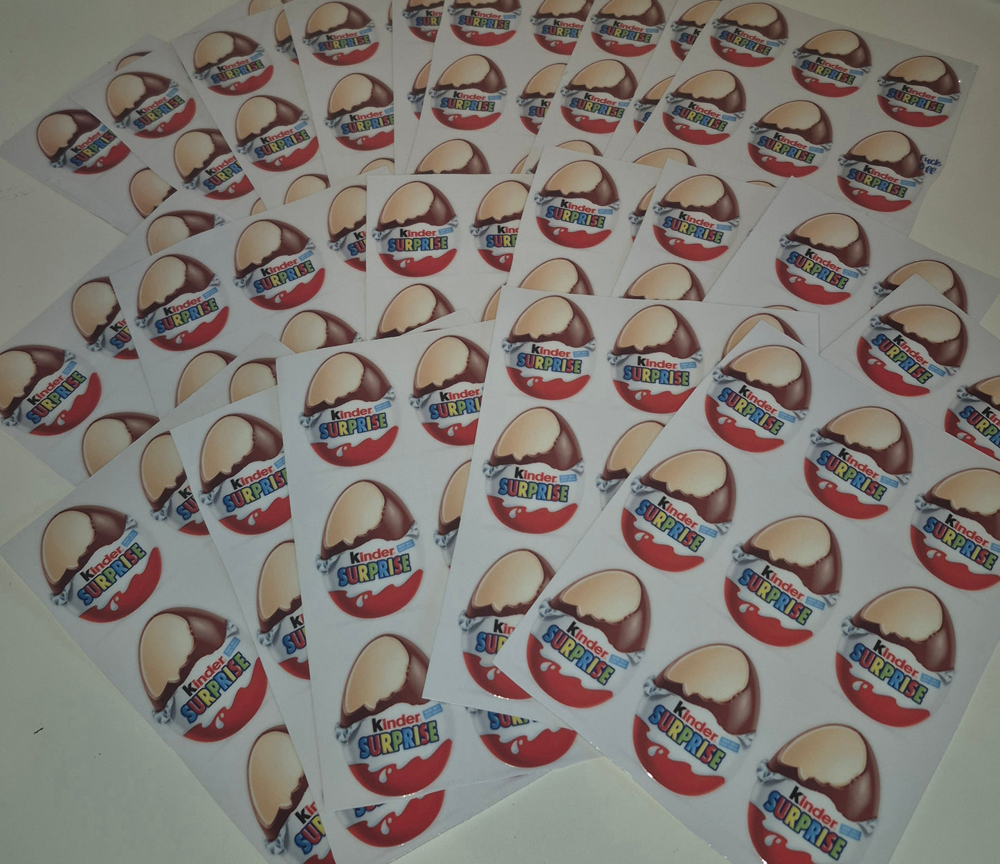 Kinder UV DTF 6cm Individual Decals