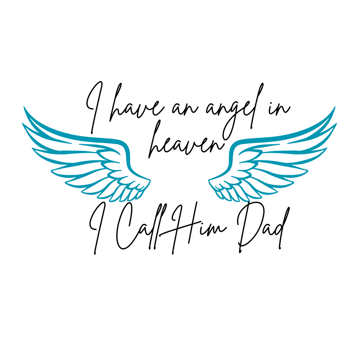 Angel In Heaven UV DTF Decal