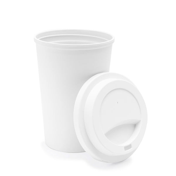 Plain White Coffee Cup