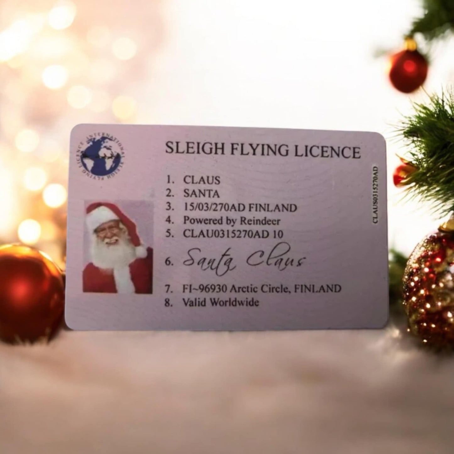 Santa License