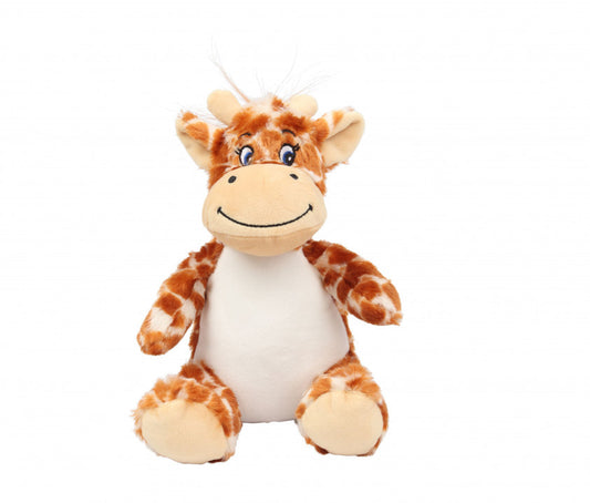 Giraffe - Mumbles Print Me Mini Teddies