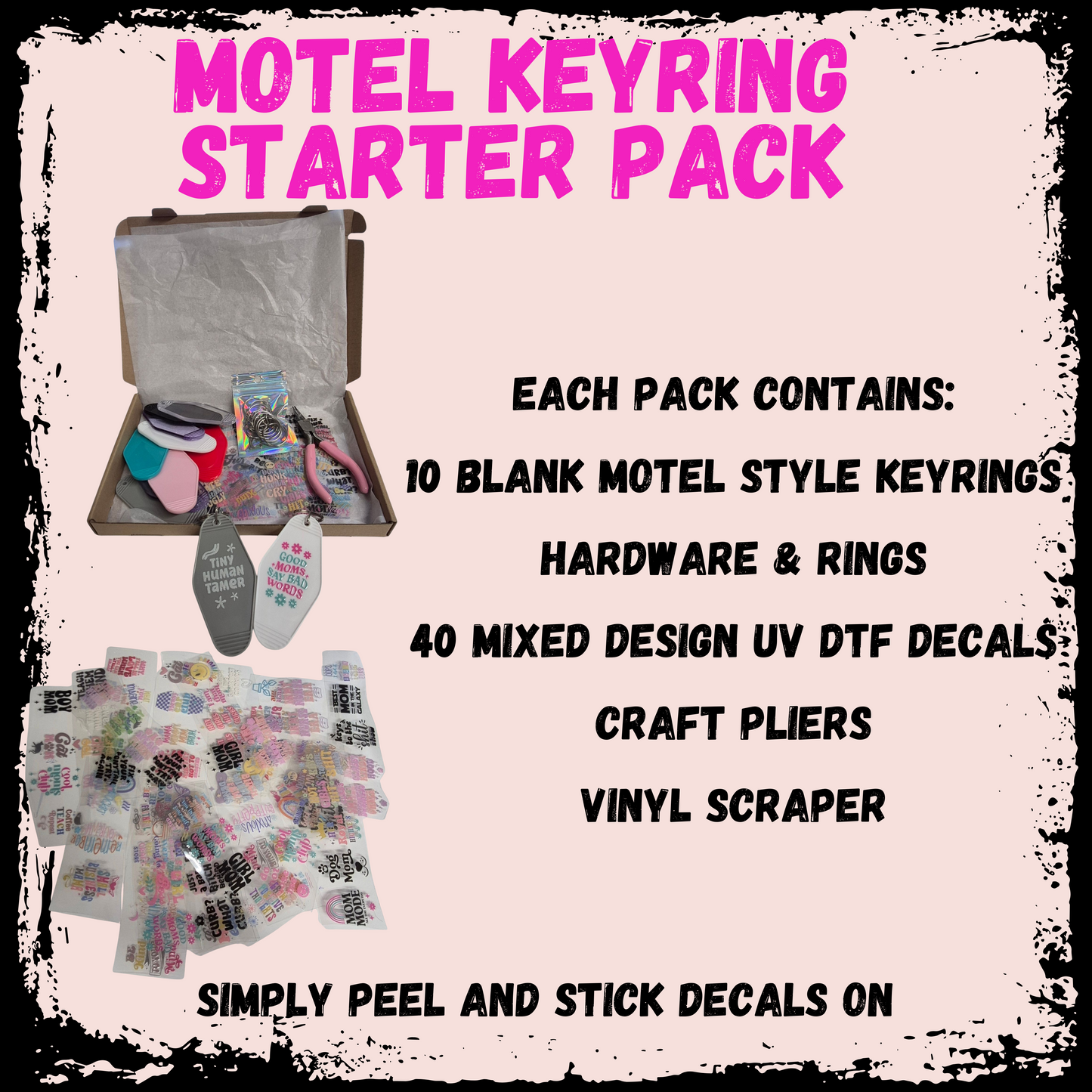 Motel Keyring Starter Pack