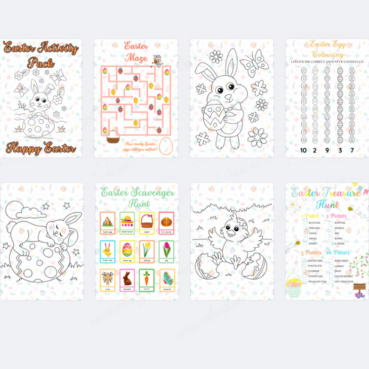 DIGITAL FILE - Easter Activity Pack