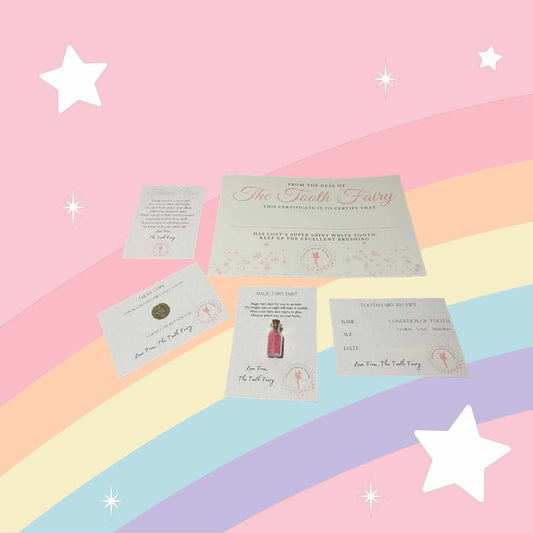 DIGITAL FILE - Tooth Fairy Bundle PINK