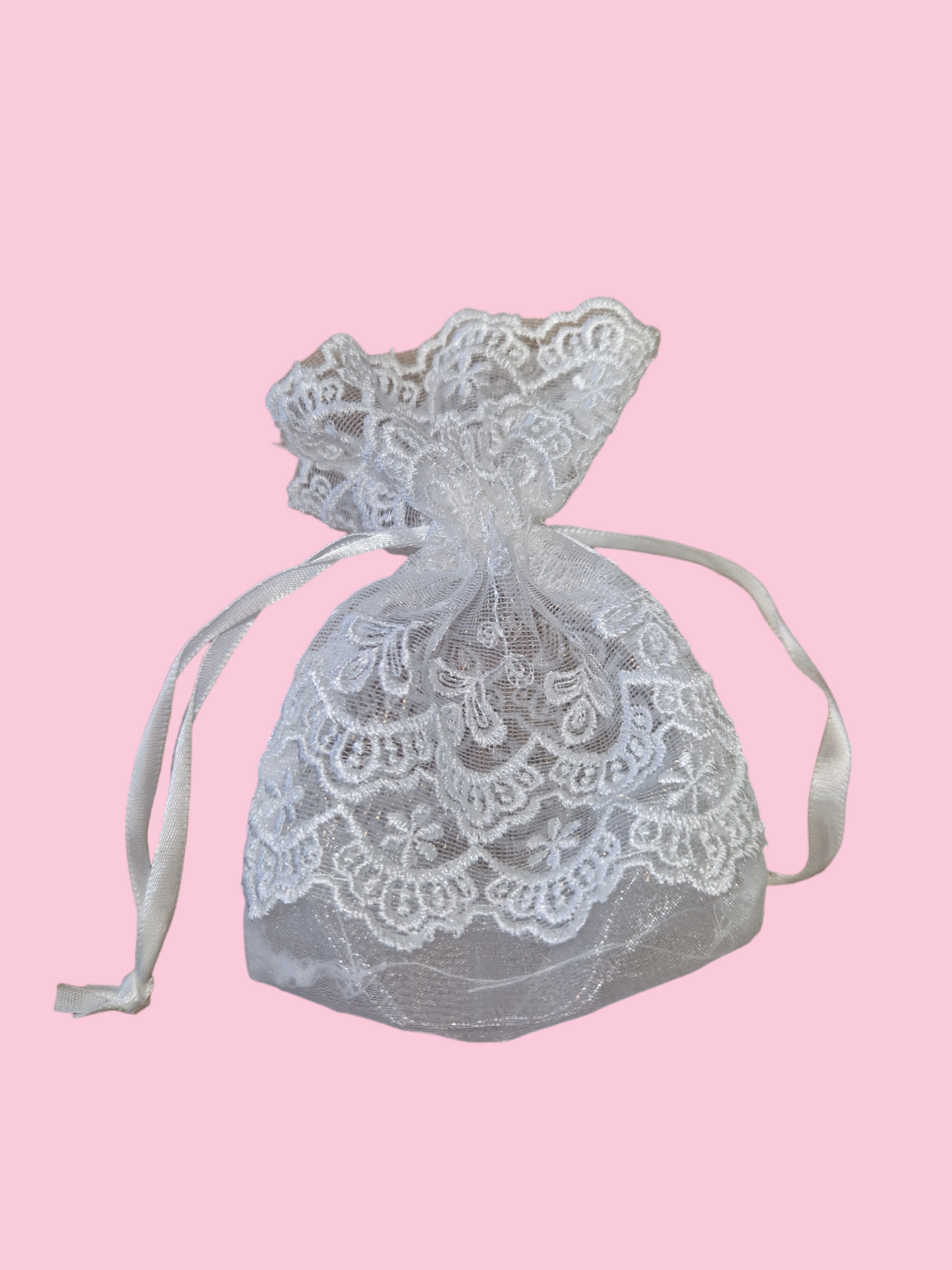 Lace Style Organza Bag