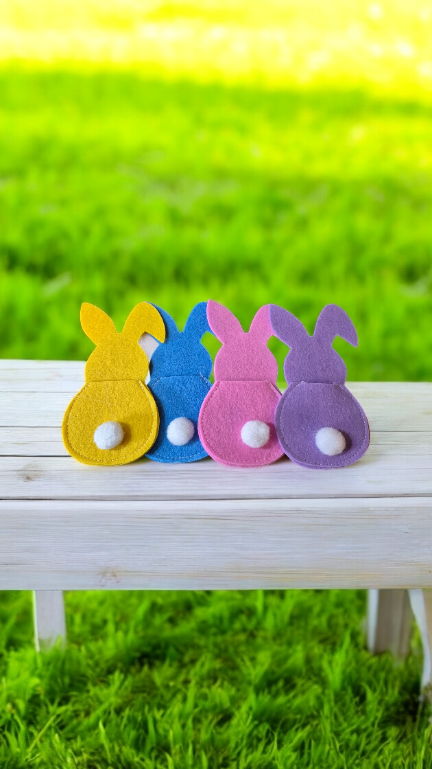 Bunny Money/Cutlery Holders (4pack)