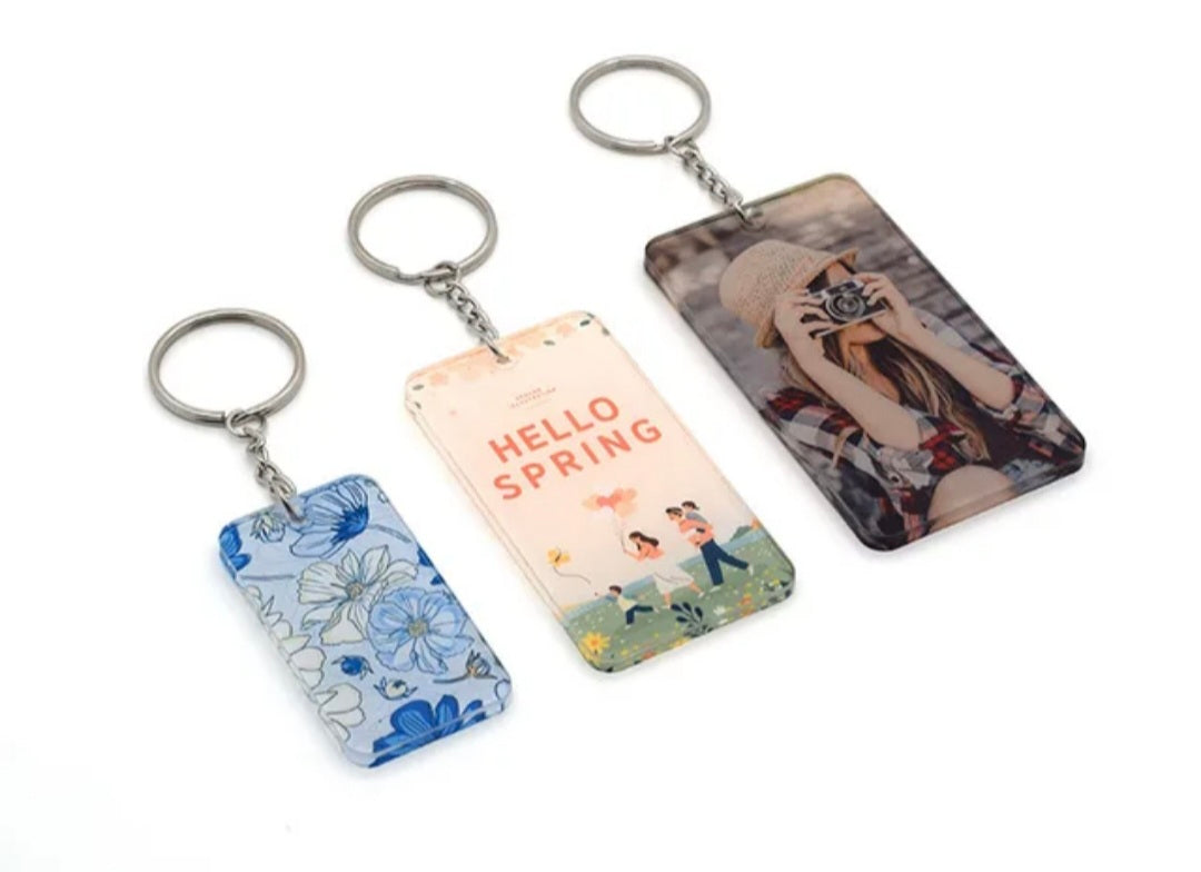 Acrylic Keyring Fob