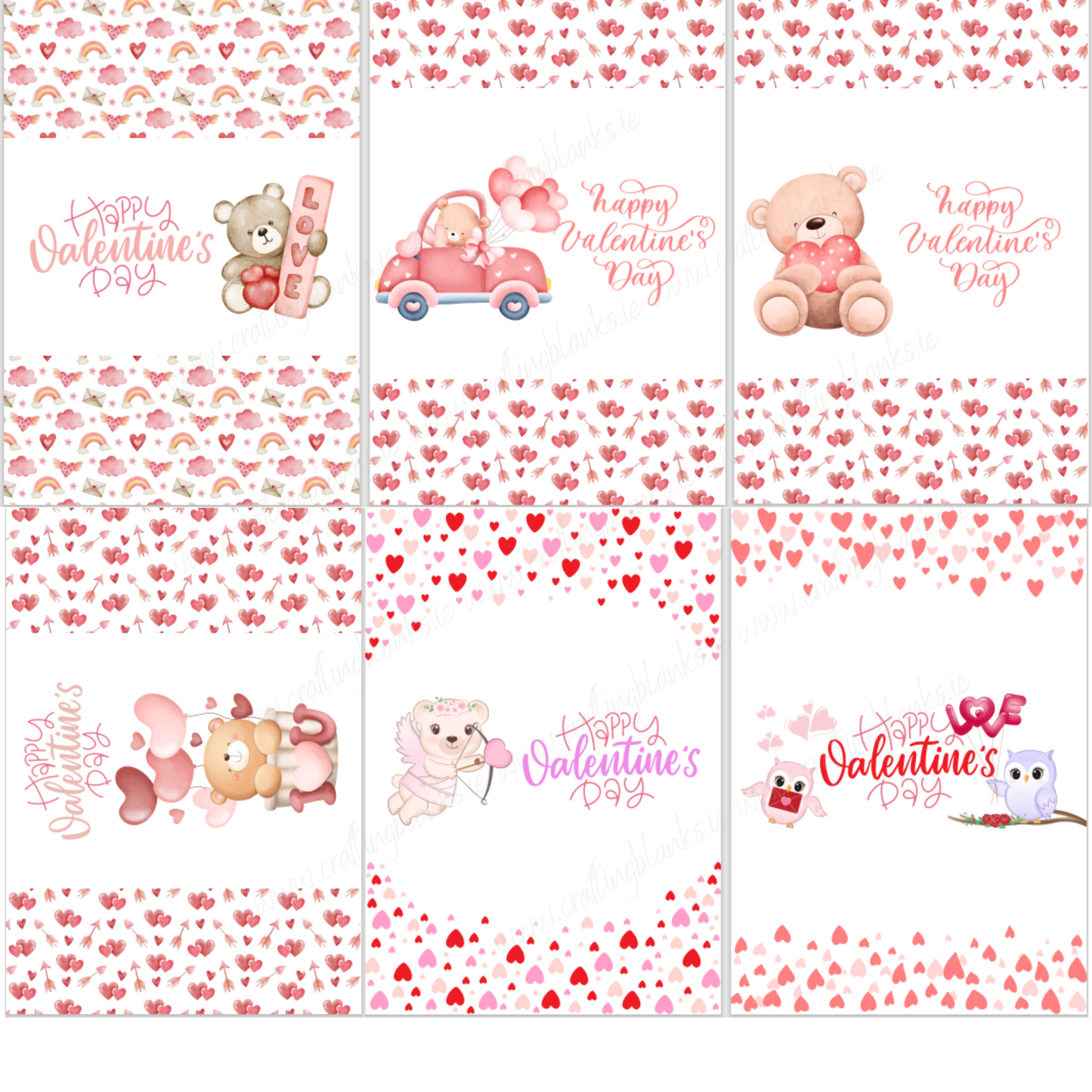 DIGITAL FILE - Valentine's Chocolate Bar Sleeves