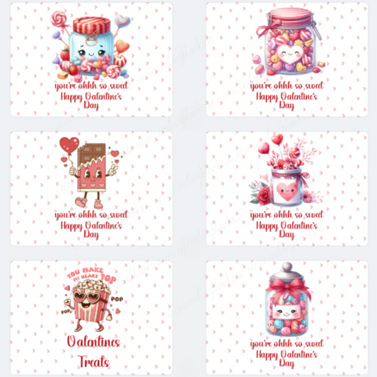 DIGITAL FILE - Valentine's Treat Packets