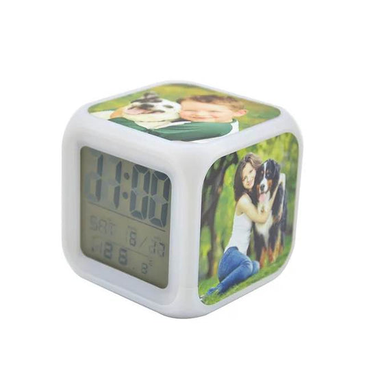 Sublimation Colour Change Digital Alarm Clock