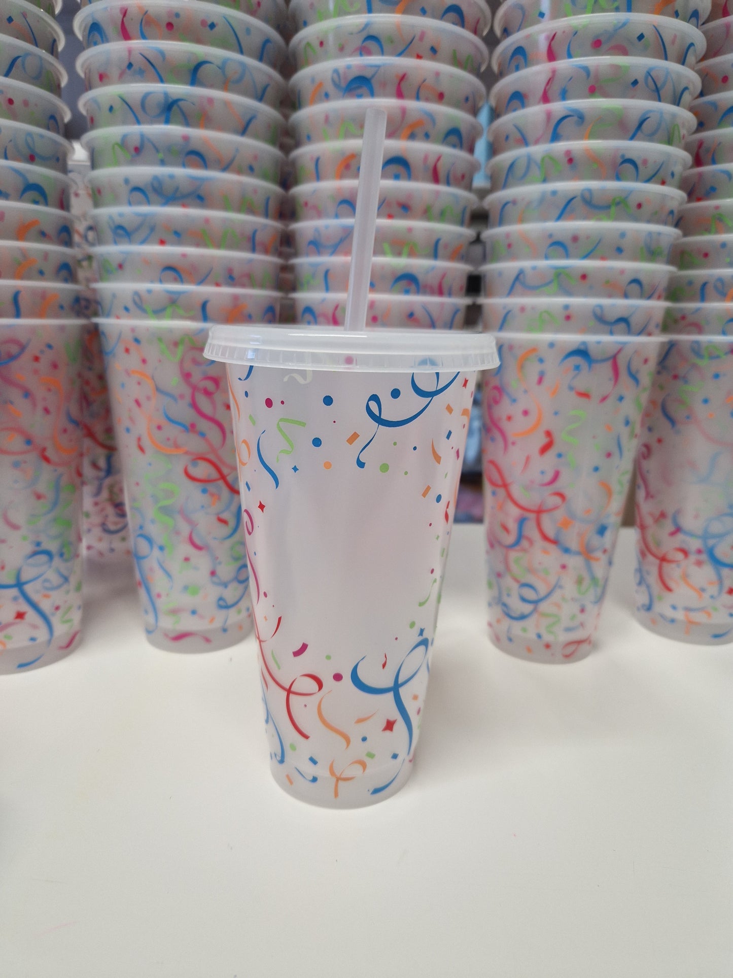 Confetti/Party Cold Cups