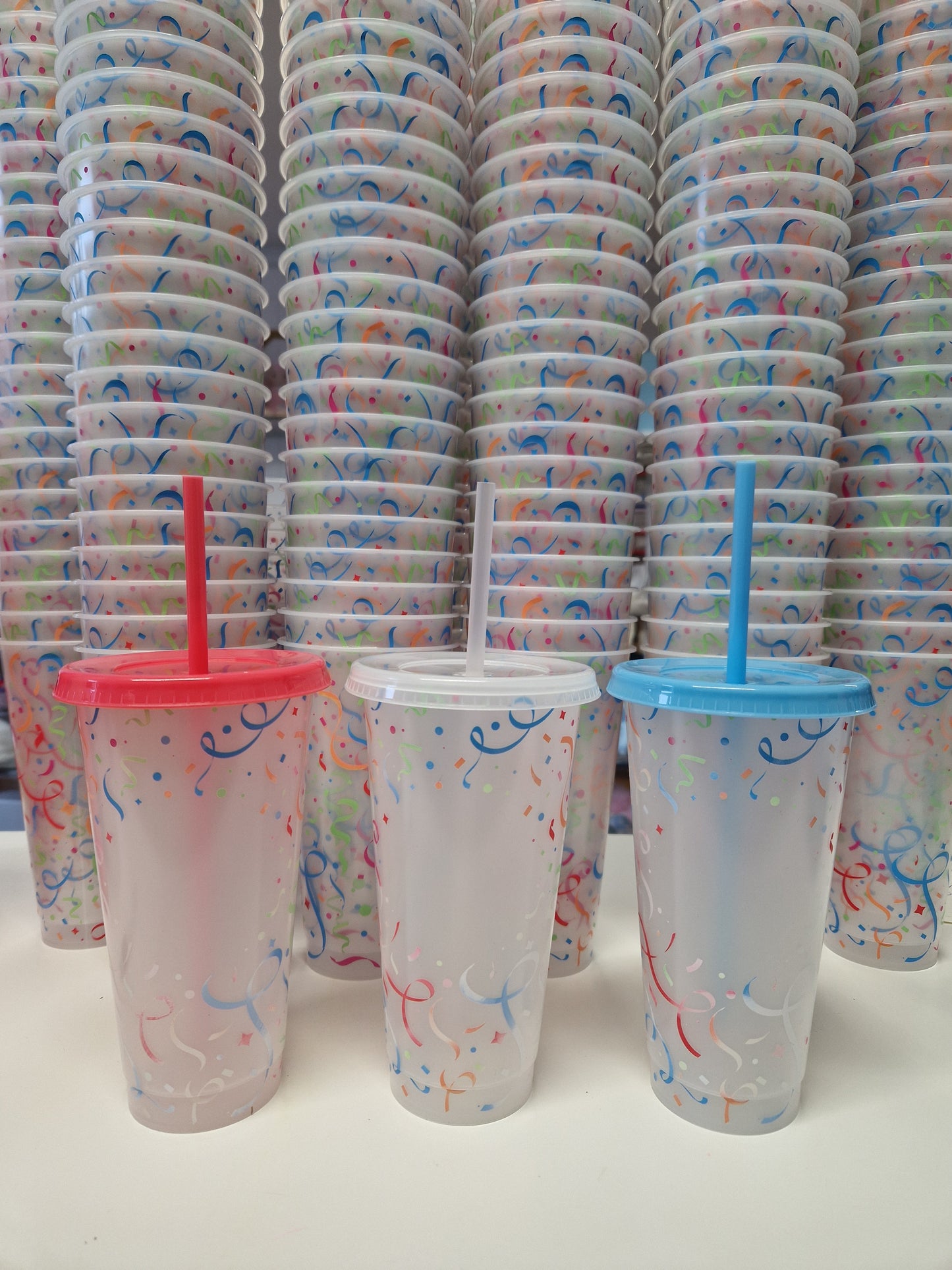 Confetti/Party Cold Cups