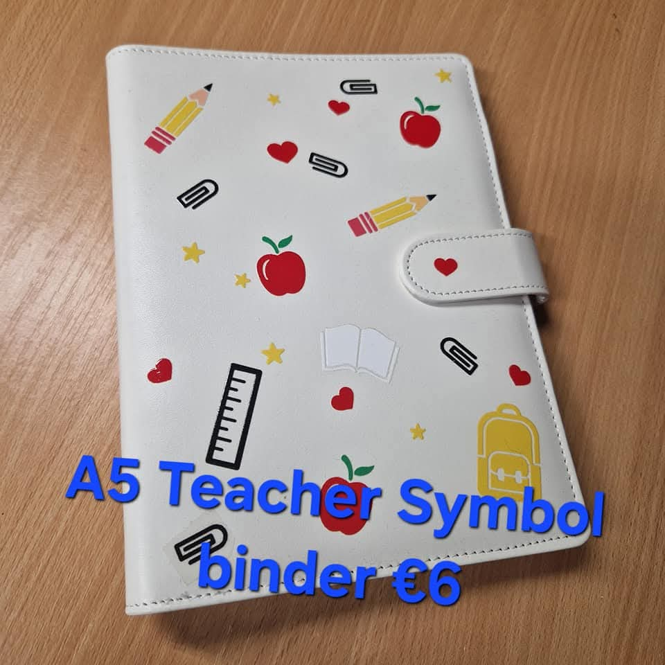 Clearance Item - A5 Teacher Binder