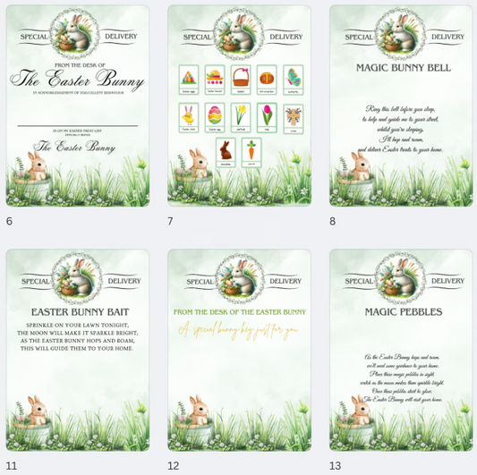 DIGITAL - FILE Easter Bunny Bundle