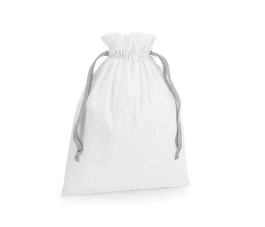 Cotton Bag With Drawstring Ribbon