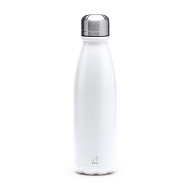 White Aluminium Bottle