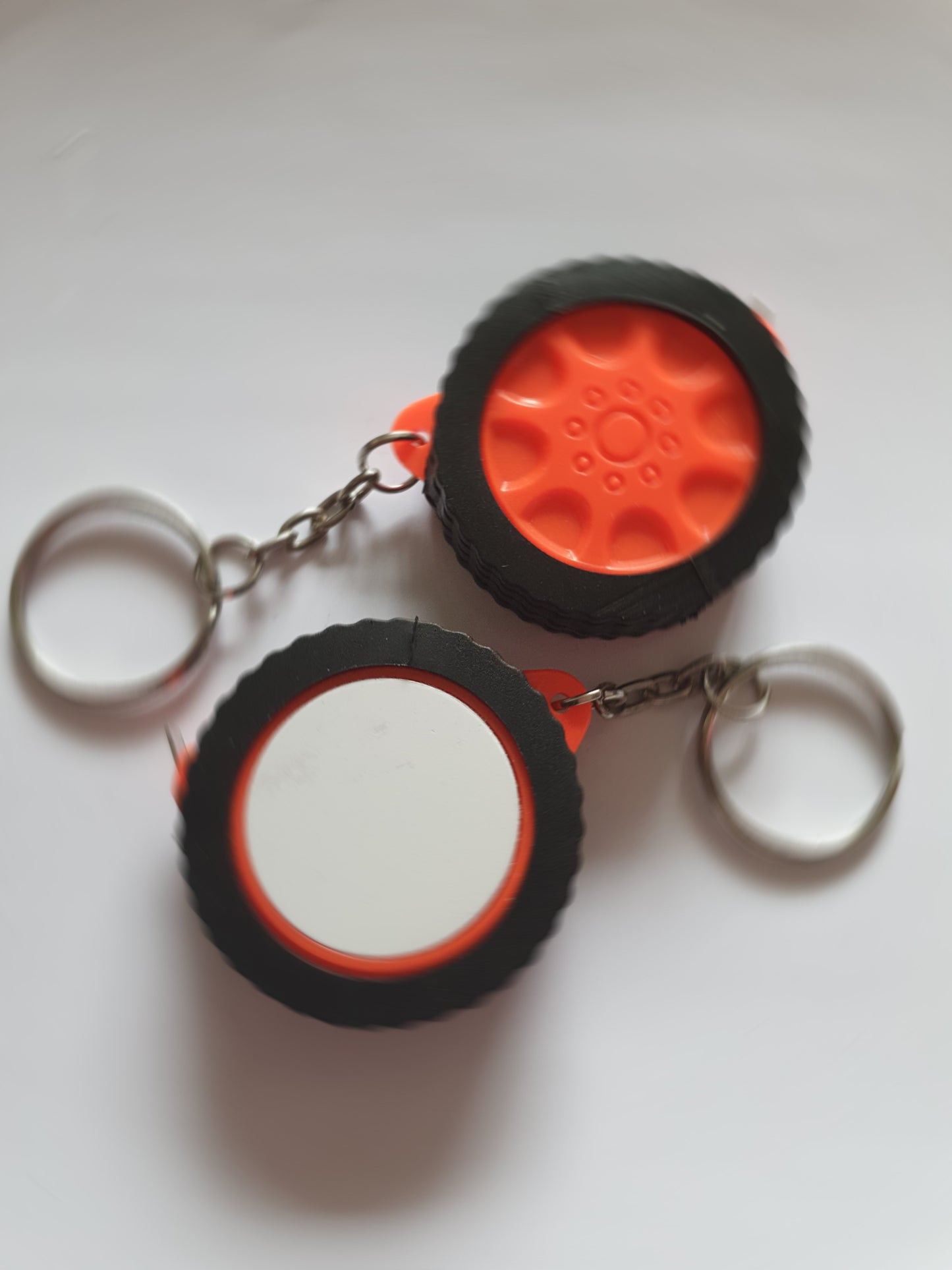 Tyre Keyring Mini Measuring Tape