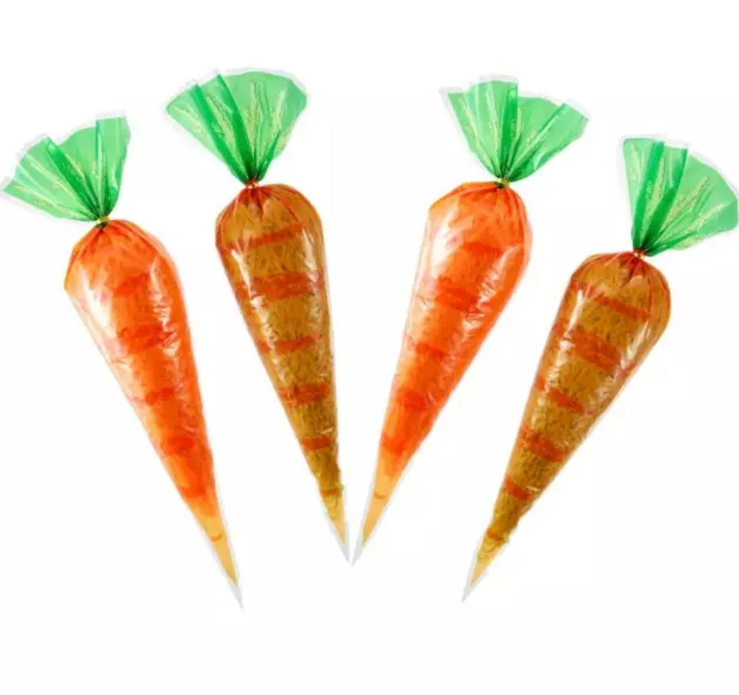 Easter Carrot Sweet Cone Bags